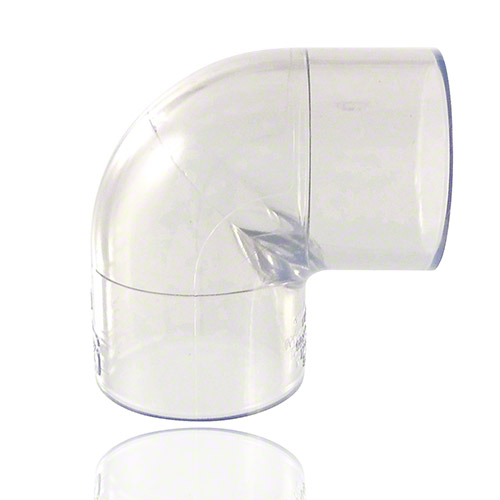 PVC U Transparent Winkel 90&deg;