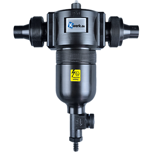 pH - Durchflussarmatur Typ UNIVERSAL d 25 mm aus PE-el, Ausf&uuml;hrung Schwei&szlig;stutzen, EPDM Dichtung